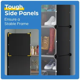 SP-43100 CUBEDIY Panels Shoe Organizer Square Frame #3