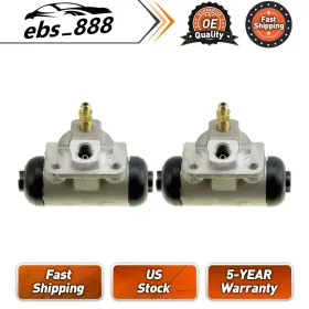 Dorman - First Stop Es88250611005581 2x Rear Drum Brake Wheel Cylinder For Nissan Stanza 2.4l 1990 1991 1992 Dorman - First Stop Es88250611005581 2x Rear Drum Brake Wheel Cylinder For Nissan Stanza 2.4l 1990 1991 1992