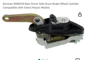 Dorman W96878 Rear Driver Side Drum Brake Wheel Cylinder Comp With Select Nissan Dorman W96878 Rear Driver Side Drum Brake Wheel Cylinder Comp With Select Nissan