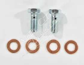 DPBJ938 DRM Caliper Brake Hose Banjo Bolt Set Copper Washers