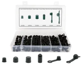 Dsnaduo 799408490451 6 Types Rubber Brake Bleeder Cap Caliper Grease Fitting Zerk