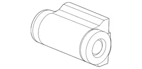 42589968 GM GENUINE PARTS Rear Drum Brake Master Cylinder #3
