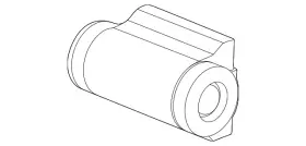 95910900 GM GENUINE PARTS Rear Drum Brake Master Cylinder