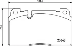 Hella-pagid 355021331 Frt Disc Brake Pads Hella-pagid 355021331 Frt Disc Brake Pads