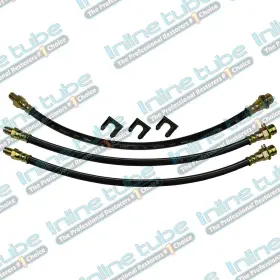 OCN1025A INLINE TUBE Front Rear Drum Brake Line Rubber Hose