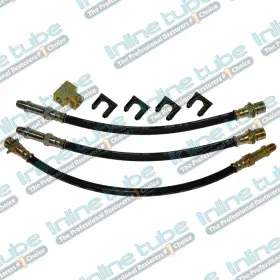 OPH1020A INLINE TUBE Front Rear Drum Brake Line Rubber Hose