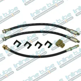 OPH1021A INLINE TUBE Front Rear Drum Brake Line Rubber Hose