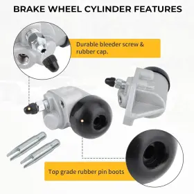 K71424 M-MATI Trailer Hydraulic Brake Wheel Cylinders Backing #3 K71424 M-MATI Trailer Hydraulic Brake Wheel Cylinders Backing #3