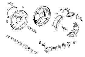 Mercedes-benz 001-420-33-18-64 Genuine Mercedes-benz Wheel Brake Cylinder Mercedes-benz 001-420-33-18-64 Genuine Mercedes-benz Wheel Brake Cylinder