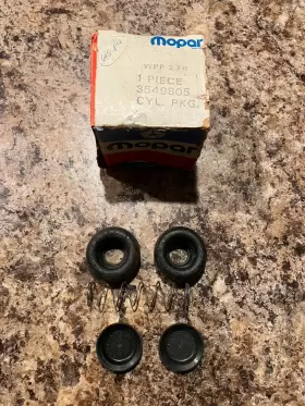 Mopar 3549805 Nos Wheel Cylinder Repair Kit A-body Dart Valiant 60-67 1 Inch Cup