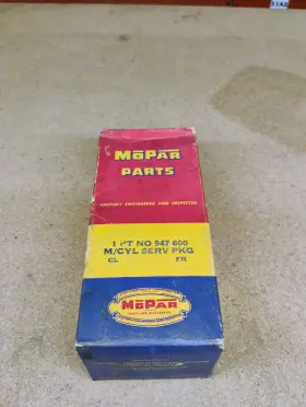 Mopar 947600 Master Cylinder Service Pkg Nos Made In Usa Mopar 947600 Master Cylinder Service Pkg Nos Made In Usa