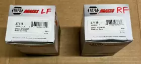 Napa 37118 1963 Ford Galaxie Front Drum Brake Wheel Cylinders 37119