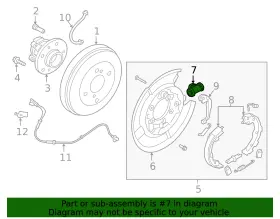 44101-5RF0A NISSAN Cylinder Rear Wheel #2