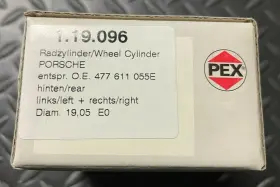 1.19.096 PEX Rear Wheel Cylinder Porsche