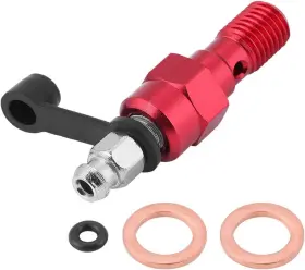 QL06344-02 QIILU Banjo Bolt Bleed Screw Brake Master Cylinder
