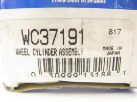 WC37191 RAYBESTOS Front Left Drum Brake Master Cylinder Wheel #3 WC37191 RAYBESTOS Front Left Drum Brake Master Cylinder Wheel #3