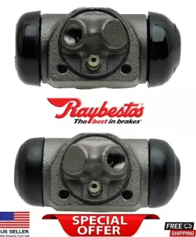 Raybestos Wc37231 New 2 Drum Brake Wheel Cylinders Front Left And Right Replace Jeep # 5469000