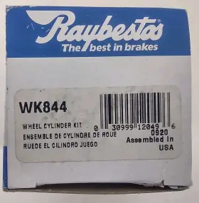 WK844 RAYBESTOS Drum Brake Master Cylinder Wheel Kit Element
