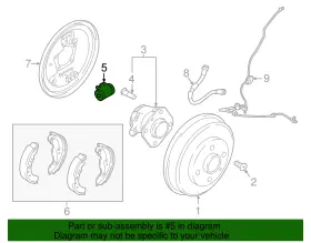 47550-WB002 TOYOTA Wheel Cylinder Kit #2