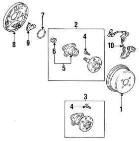 47570-02010 TOYOTA Wheel Cylinder