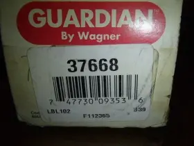 F112365 WAGNER Drum Brake Master Cylinder Wheel Rear Guardian #2