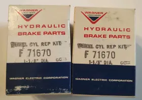 F71670 WAGNER Set Wheel Cylinder Repair Axle Kit