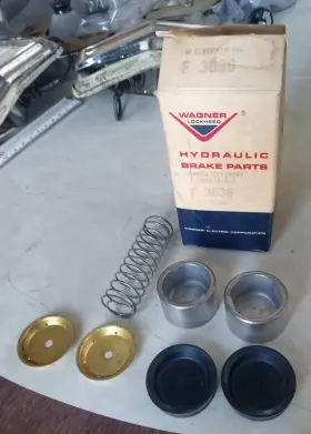 Wagner Fc-3636 Nos Front Wheel Cylinder Repair Kit Fc3636 1940 - 1948 Chevrolet Chevy Ll Wagner Fc-3636 Nos Front Wheel Cylinder Repair Kit Fc3636 1940 - 1948 Chevrolet Chevy Ll