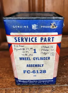 FC-6128 WAGNER Nos Wheel Cylinder Lh Rear Plymouth Dodge