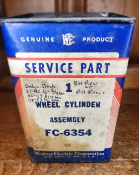 FC-6354 WAGNER Nos Wheel Cylinder Dodge