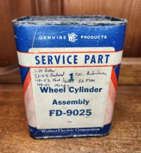 FD-9025 WAGNER Nos Lh Rear Wheel Cylinder Packard Ford