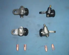 Webco Wc10580 Chrysler Wheel Cylinder Dodge Plymouth 1946-1955 Set 4 Cylinders Front