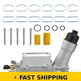 Yithsway 926-876 Aluminum Engine Oil Cooler For Dodge Jeep Chrysler Ram Yithsway 926-876 Aluminum Engine Oil Cooler For Dodge Jeep Chrysler Ram