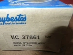 Rear Wheel Cylinder Raybestos # Wc37861 Hydraulic Nos Unused. Fixed Price $10.88.