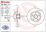 Brembo 08.c647.17 Brake Disc For Fiat,nissan,opel,renault,vauxhall. Fixed Price $177.09.
