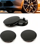 2.2inch 56mm Wheel Center Caps Pack Of 4 Plastic Rim Covers Mattle Black. Fixed Price $25.99.