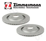 Set Of Two Rear Disc Brake Rotors Vented 330mm For Audi A4 A5 A6 Quattro Q7 S5. Fixed Price $199.71.