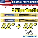For Ford F150 F250 F350 Michelin Oem Front Windshield Wiper Blade 22"+22" Set. Fixed Price $31.03.