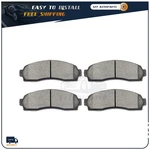 Front Ceramic Brake Pads For 02-05 Chevrolet Equinox Ford Ranger Pontiac Torrent. Fixed Price $29.48.