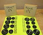 1956 - 1962 Dodge Plymouth Front Rear Wheel Cylinder Kit Complete Set For 1 Car. Fixed Price $36.99.