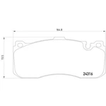 Hella Pagid 355014041 Disc Brake Pad Set For 08-13 Bmw Mini 135i Cooper. Fixed Price $65.28.