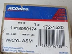New Acdelco Gm Oem 172-1520 Drum Brake Wheel Cylinder 18060174 Nos (15-b1-5). Fixed Price $12.99.