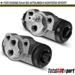 2x Drum Brake Wheel Cylinder For Dodge Ram 50 87-93 Mitsubishi Mighty Max Rear. Fixed Price $29.18.