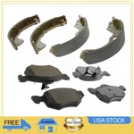 2 C-tek Front Rear Brake Pad Set Drum Shoe For Escape 2001 2007 Xh. Fixed Price $88.73.