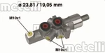 Metelli 05-0177 Brake Master Cylinder For Mercedes-benz. Fixed Price $86.99.