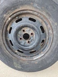 Wheel 14x5-1/2 Steel Fits 97-02 Escort Oem Qty 1 Ford Wagon Lx L K!. Fixed Price $69.99.