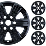 Pacrim 17" Gloss Black Wheel Skins For Ford Ranger Xl (2019-2023) Set Of 4. Fixed Price $124.99.