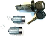 Gm Oem Ignition Lock Cylinder + Pair Door Cylinders W/2 Gmc Chip Logo Keys. Fixed Price $132.69.