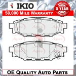 Fits Subaru Xv 2012- 1.6 2.0 D Brake Pads Set Rear Ikio 26696ag051. Fixed Price $47.78.