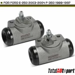 2x Drum Brake Wheel Cylinders For Ford F-350 Super Duty E-250 Rear Side. Fixed Price $28.78.