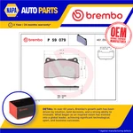 Brake Pads Set Front P59079 Brembo 4g7z2001aa 581012ma10 13329562 13411116. Fixed Price $71.90.